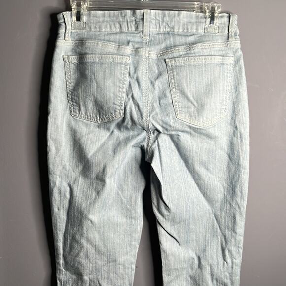 Eileen Fisher Striped Slim Boyfriend Fit Tapered Leg Size 8 - Picture 7 of 9